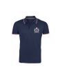 Polo brodé homme navy ADLS