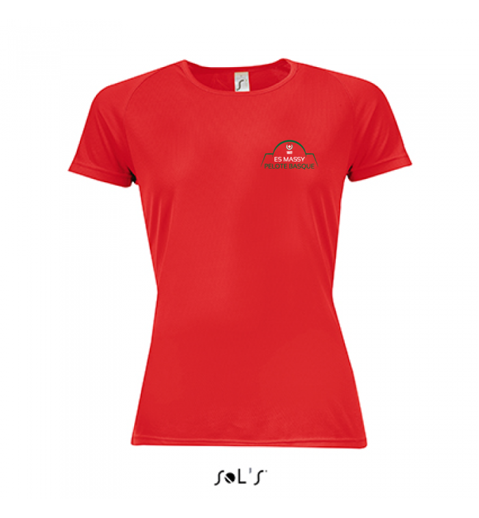 T-shirt sport femme - pelote basque - Massy