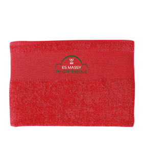 Serviette éponge personnalisée - pelote basque - Massy