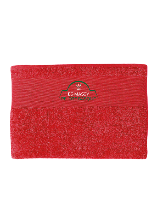 Serviette éponge personnalisée - pelote basque - Massy