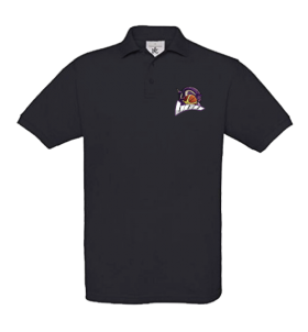 Polo noir basket Orgerus