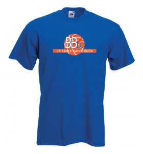 T-shirt royal coton BBLC