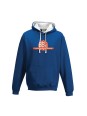 Sweat à capuche royal coton BBLC
