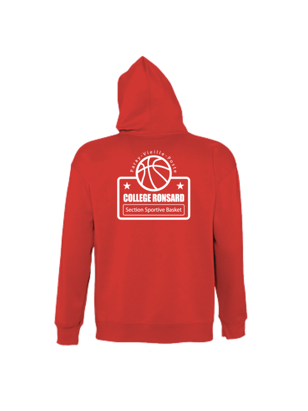 Zippé section basket - collège Ronsard