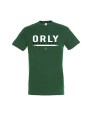 T-shirt vert coton Orly Basket