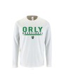 T-shirt ML blanc coton Orly Basket