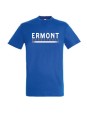 T-shirt bleu coton Ermont Basket