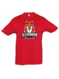 T-shirt rouge - AS collège Ronsard