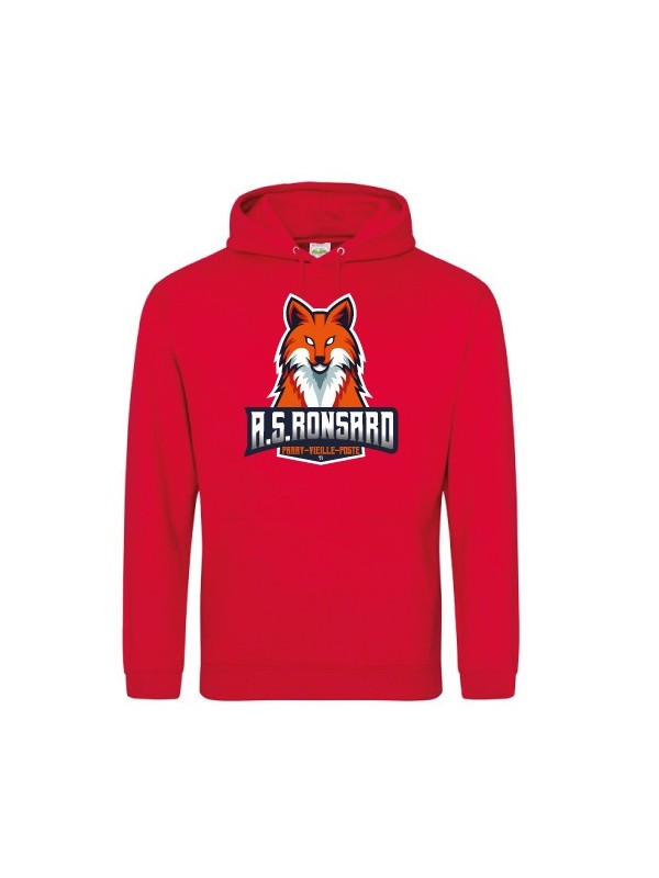 Sweat capuche AS collège Ronsard
