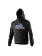 Sweat à capuche noir Herblay