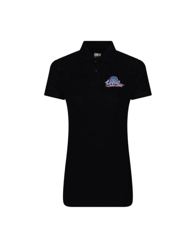 Polo noir coupe femme Herblay
