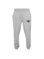 Jogging gris chiné basket SMS91