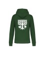 Bio Hooded sweater - bottle green - Ermitage Maisons-Laffitte