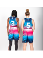 Tenues de Basket personnalisées - dos nageur Tenues de Basket personnalisées - dos nageur