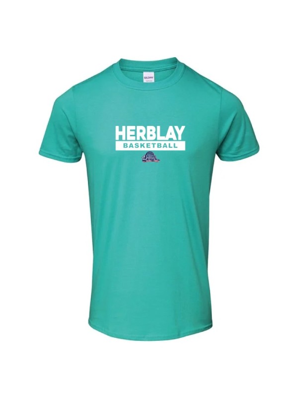 T-shirt Turquoise HERBLAY STYLE