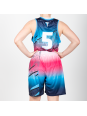 Tenues de Basket personnalisées - dos nageur Tenues de Basket personnalisées - dos nageur