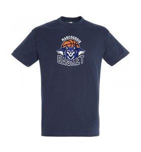 t-shirt navy Marcoussis Basket 91