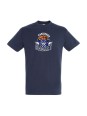t-shirt navy Marcoussis Basket 91