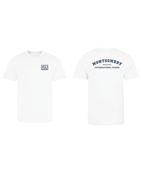 T-shirt sport blanc