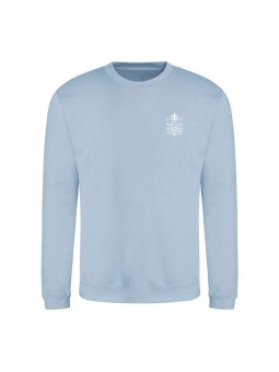 Sweater sans capuche - marquage coeur et dos - Lycée Marie Curie - Versailles - 2025/2026