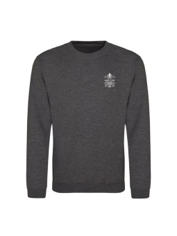 Sweater sans capuche - marquage coeur et dos - Lycée Marie Curie - Versailles - 2025/2026