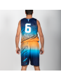 Tenues de Basket semi-réversible - coupe droite unisexe