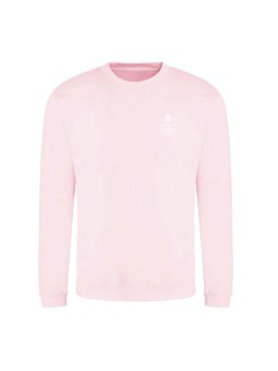 Sweater sans capuche - marquage coeur et dos - Lycée Marie Curie - Versailles - 2025/2026