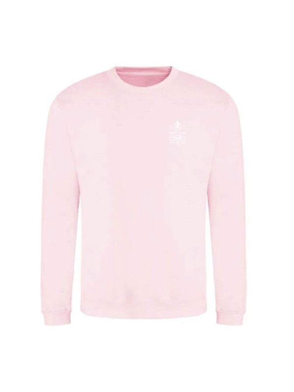 Sweater sans capuche - marquage coeur et dos - Lycée Marie Curie - Versailles - 2025/2026