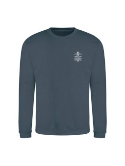 Sweater sans capuche - marquage coeur et dos - Lycée Marie Curie - Versailles - 2025/2026