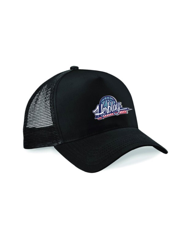 Casquette trucker logo brodé Herblay