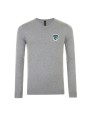 V-neck homme - grey mélange - Ermitage School Maisons-Laffitte