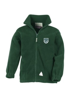 Veste Polaire 100% polyester avec fermeture zippé en continu