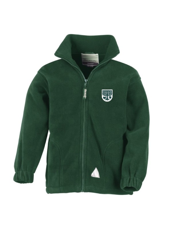 Veste Polaire 100% polyester avec fermeture zippé en continu