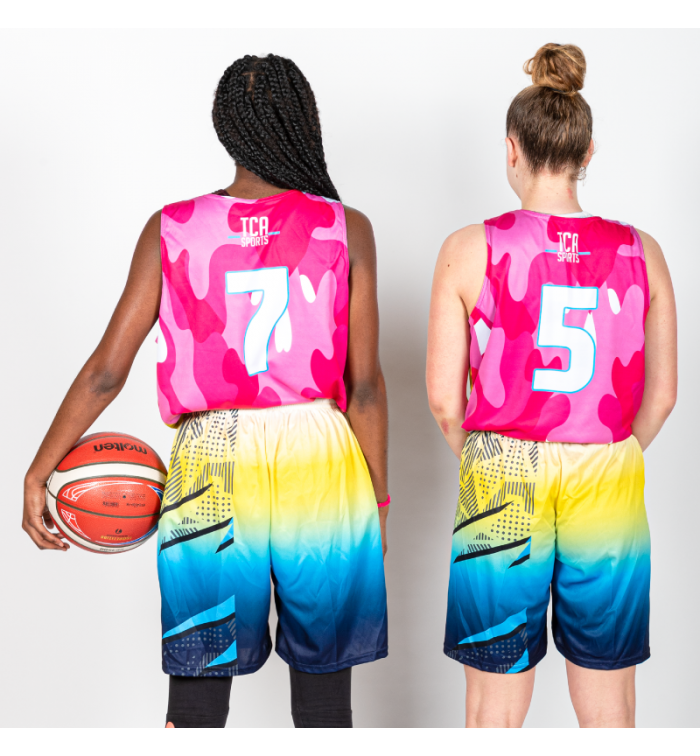 Tenues de Basket full-réversible - coupe femme cintrée Tenues de Basket full-réversible - coupe femme cintrée