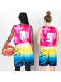 Tenues de Basket full-réversible - coupe femme cintrée Tenues de Basket full-réversible - coupe femme cintrée