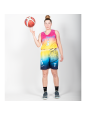 Tenues de Basket full-réversible - coupe femme cintrée Tenues de Basket full-réversible - coupe femme cintrée