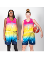Tenues de Basket full-réversible - coupe femme cintrée Tenues de Basket full-réversible - coupe femme cintrée